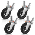LRAIN 8 Inch Scaffolding Caster Wheels