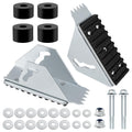 LRAIN 2-Pack Aluminum Anti-Skid Shoe Kit