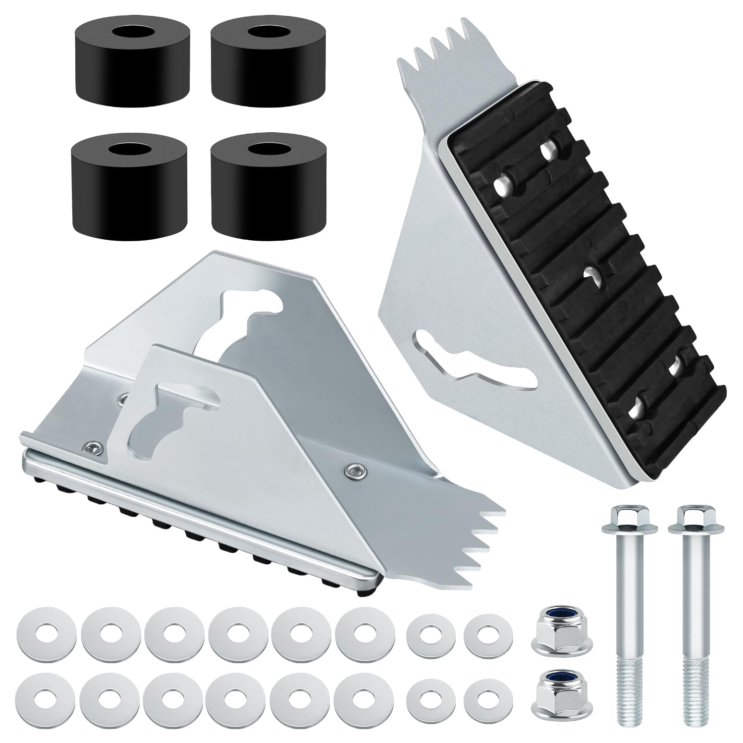 LRAIN 2-Pack Aluminum Anti-Skid Shoe Kit