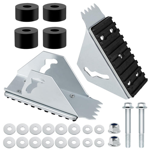 LRAIN 2-Pack Aluminum Anti-Skid Shoe Kit