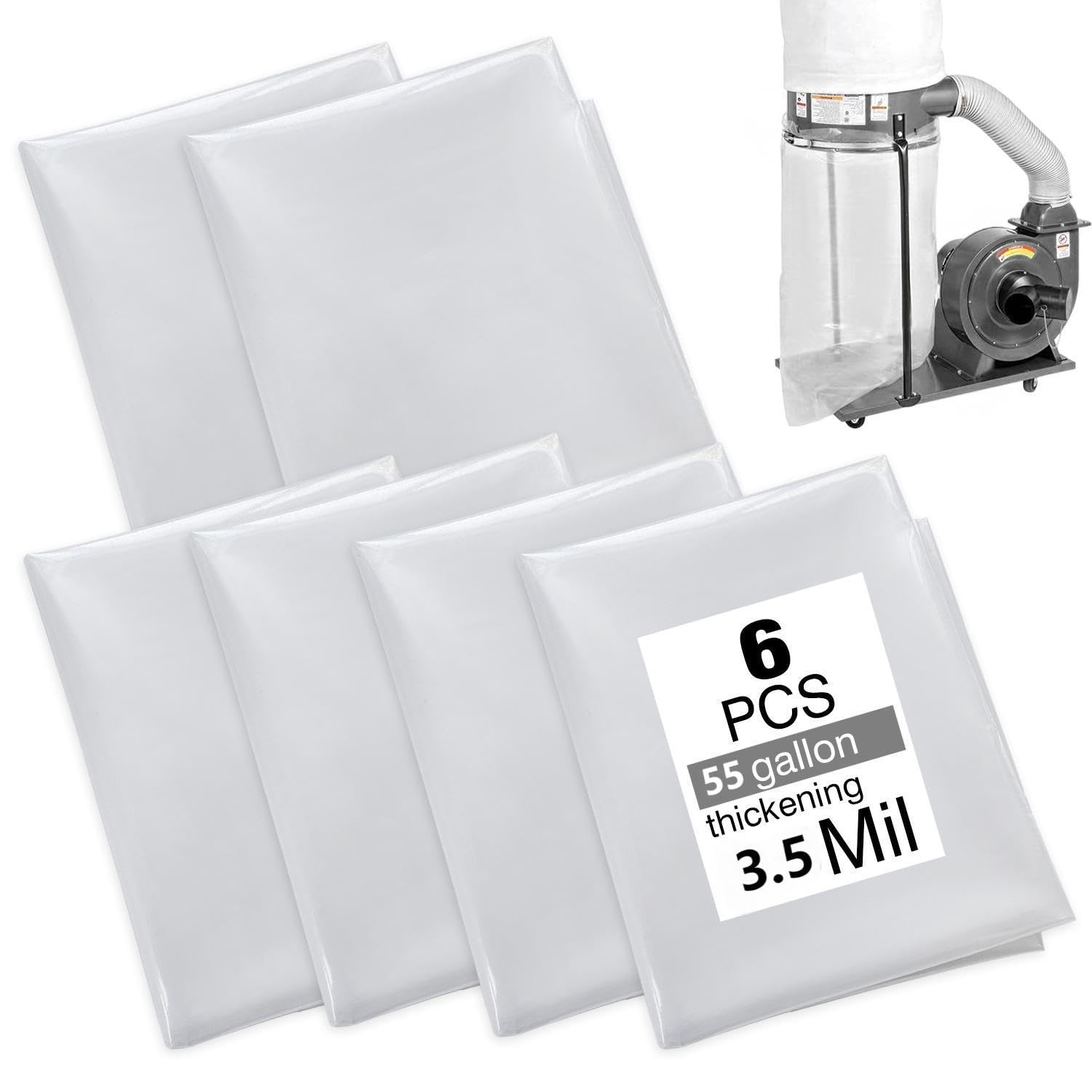 LRAIN 55 Gallon Dust Collector Bags