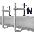 LRAIN 2-Pack Heavy-Duty 12 Inch F-Style Welding Clamp Set