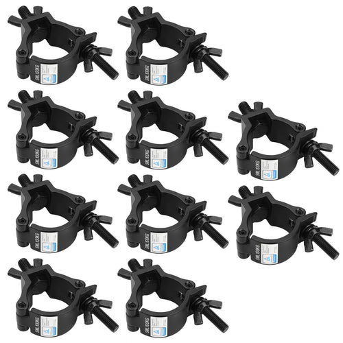 LRAIN 10-Pack Black 2 Inch Truss Clamp Set