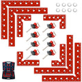 LRAIN 8-Piece Corner Clamp Set
